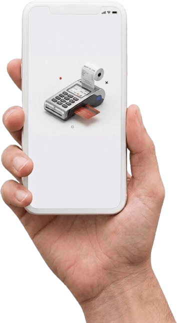 ApnaCounter mobile POS dashboard mockup