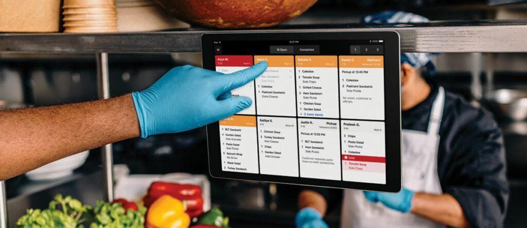 Kitchen orders feature