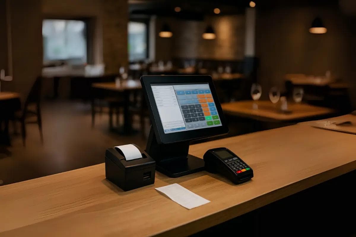 ApnaCounter restaurant POS dashboard preview